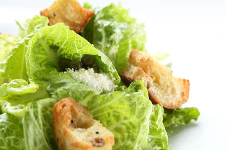 tasty and fresh european salad with different vegetablesの写真素材