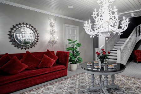 new and clean luxury restaurant in european style