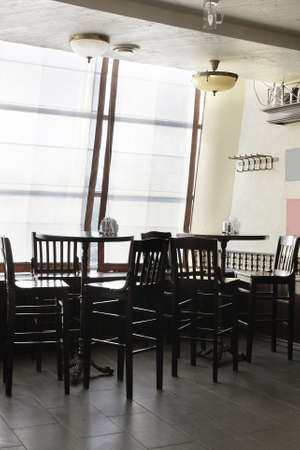 new and clean luxury restaurant in european style