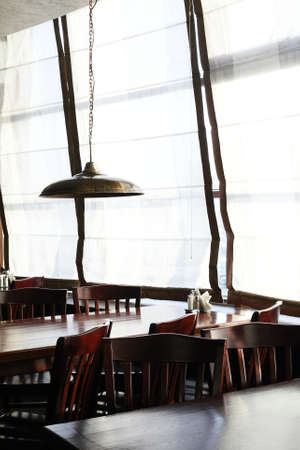 new and clean luxury restaurant in european style