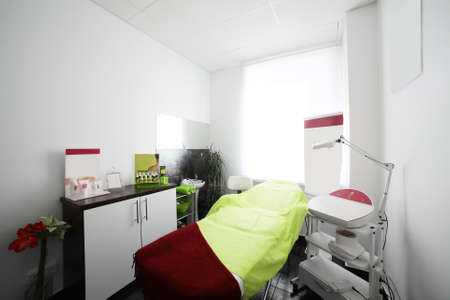 bright modern and luxury european spa roomの写真素材