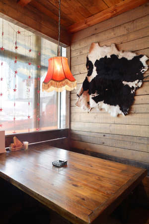 new and clean luxury restaurant in european styleの写真素材