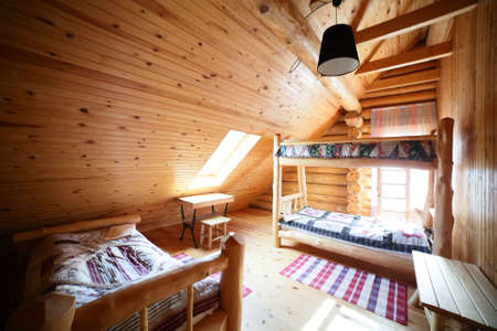 bright and stylish european interior with furnitureの写真素材