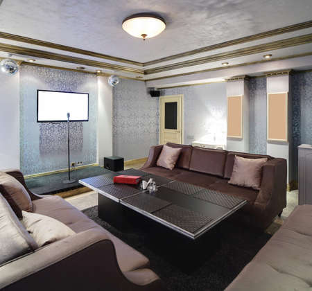 beautiful brand new european restaurant in downtownの写真素材