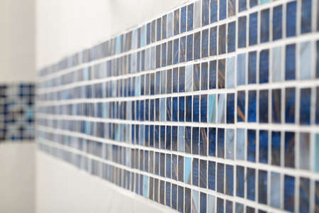 beautiful interior of modern toilet in bright colorsの写真素材