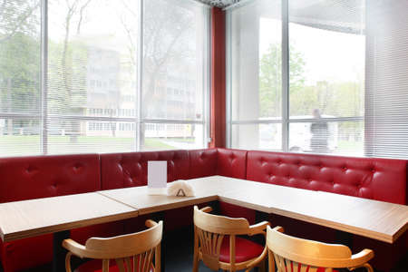 beautiful brand new european restaurant in downtownの写真素材