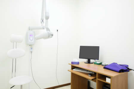 interior of bright and modern european stomatology