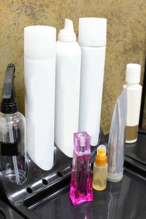 brand new interior of european beauty salonの写真素材