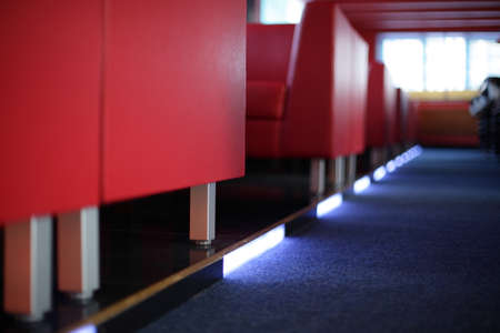 beautiful brand new european restaurant in downtownの写真素材