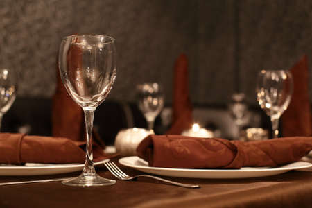 beautiful brand new european restaurant in downtownのeditorial素材