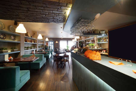 beautiful brand new european restaurant in downtown