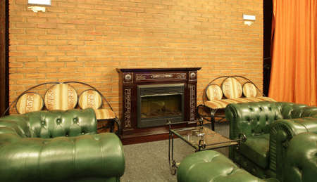 colorful interior of bright and beautiful night clubのeditorial素材