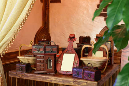 beautiful brand new european restaurant in downtownのeditorial素材