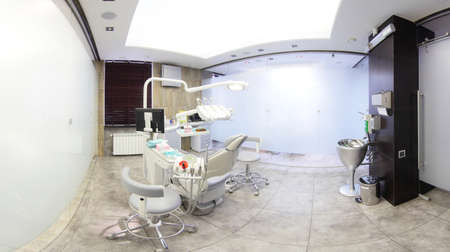 modern and fashionable interior of european stomatologyのeditorial素材