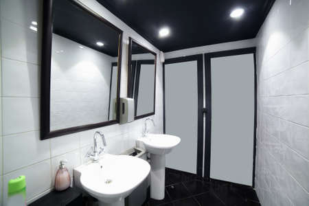 beautiful brand new european restaurant in downtownのeditorial素材