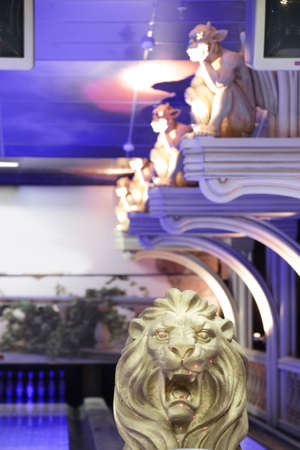 Bright and luxury european bowling interiorの写真素材