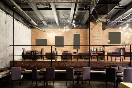 beautiful brand new european restaurant in downtown