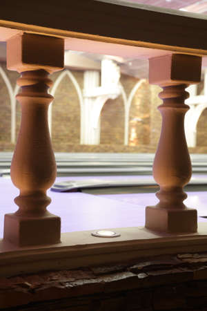 bright and luxury european bowling interiorの写真素材