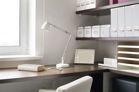 modern and brand new interior of european roomの写真素材