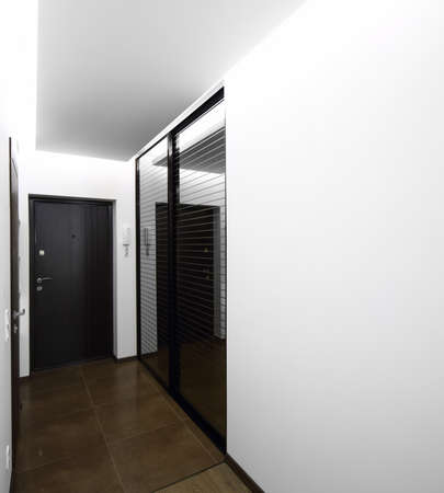 interior of bright and colorful european showerの写真素材
