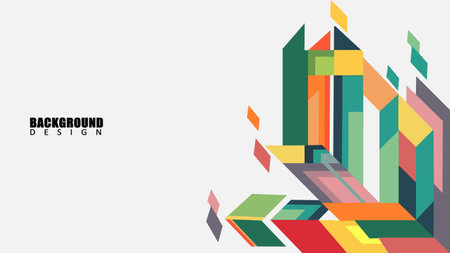 Geometric Background Vector Art, Illustration and Graphicのイラスト素材