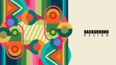 Geometric Background Vector Art, Illustration and Graphicのイラスト素材