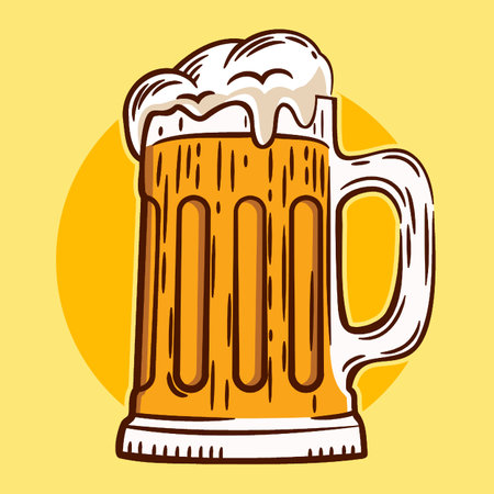 Beer Vector Art, Illustration, Icon and Graphicのイラスト素材