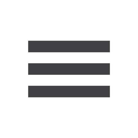 Application Menu Icon Flat Design. Dropdown iconのイラスト素材