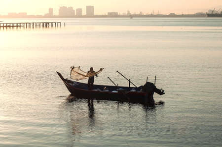 at the seaの写真素材