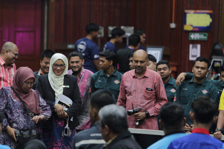 Unidentified Indian people during the protest against the government.の写真素材