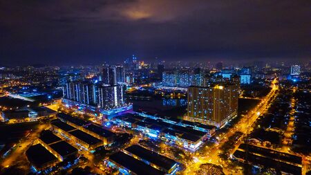 Midnight Townの写真素材