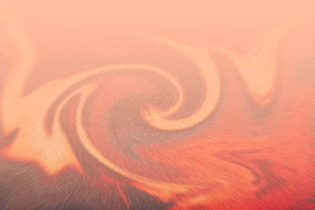 Yellow, red and orange gradient background. Abstract Morphing Wave