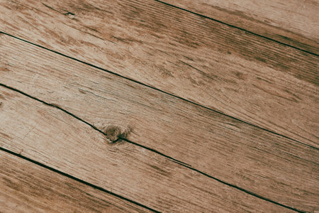 Wood planks background. The surface of the old brown wood texture. Wooden background texture surfaceの写真素材