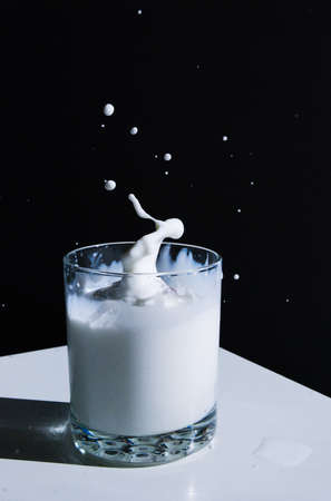 Milk Splashの写真素材