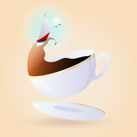 Concept and idea of relaxing in a breakの写真素材