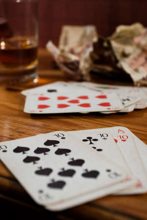 old cardの写真素材