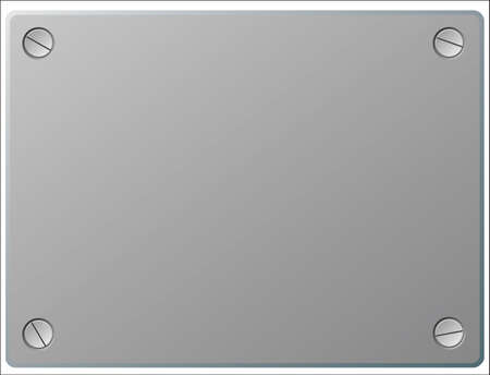 The metal frame. Vector illustrationのイラスト素材