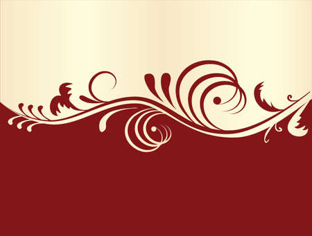 Abstract background with red design. Vector illustrationのイラスト素材