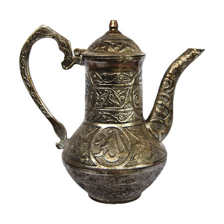 The ancient bronze ewer from the collection.の写真素材