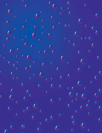 Seamless orange background with water drops. Vector illustrationのイラスト素材