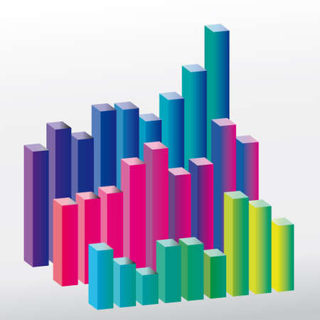 Chart the growth of our business. illustrationのイラスト素材