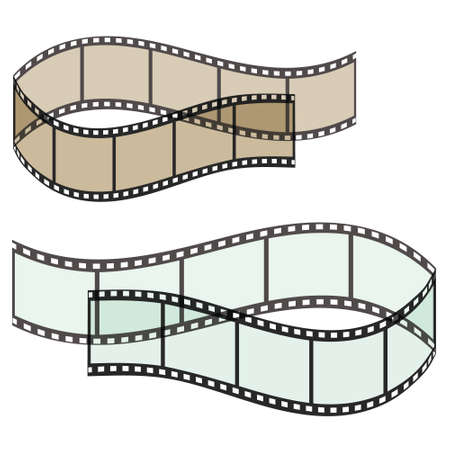 A set of films for the design. illustrationのイラスト素材
