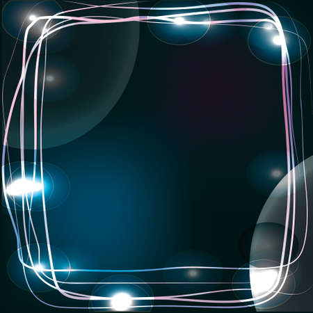 Abstract brown background with the lights.   illustrationのイラスト素材