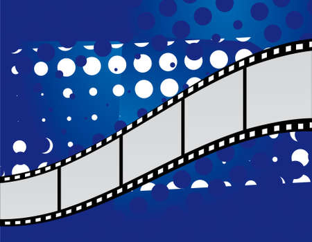 Film on an abstract backgroundのイラスト素材