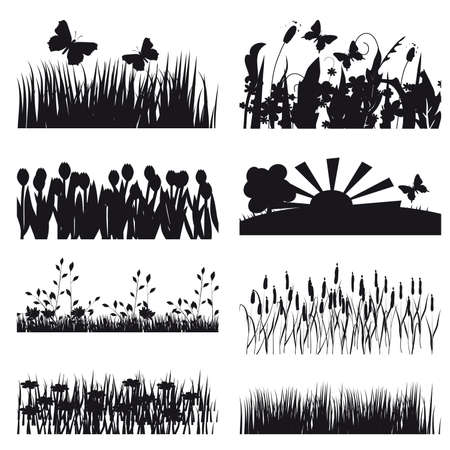 Character outlines details of natureのイラスト素材