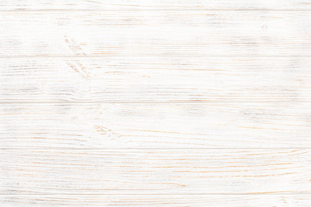 White weathered panel wooden backgroundの写真素材