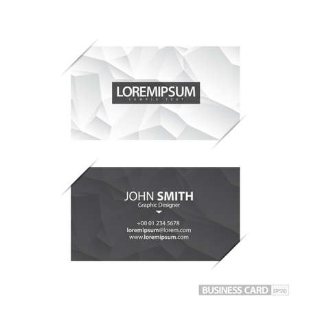 Abstract Business Cardのイラスト素材