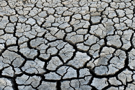 Texture very strongly dried the earth, outdoor