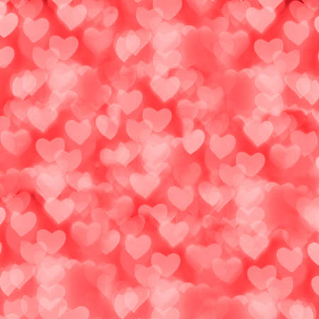 St  Valentine s Day red bokeh background, place for text