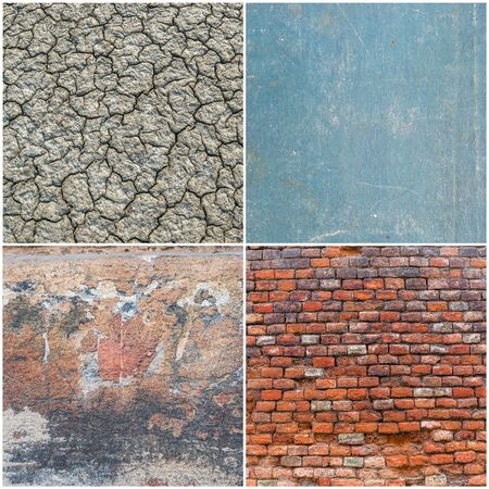 Set of different textures, background for your creative designの写真素材